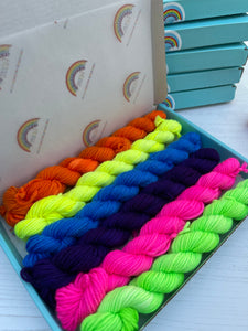 Mini Skeins -  Grab Bag - DK Yarn Bundles of 6