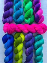 Load image into Gallery viewer, Jewel Collection Yarn Set - Semi Solid Colours - Hand Dyed Wool