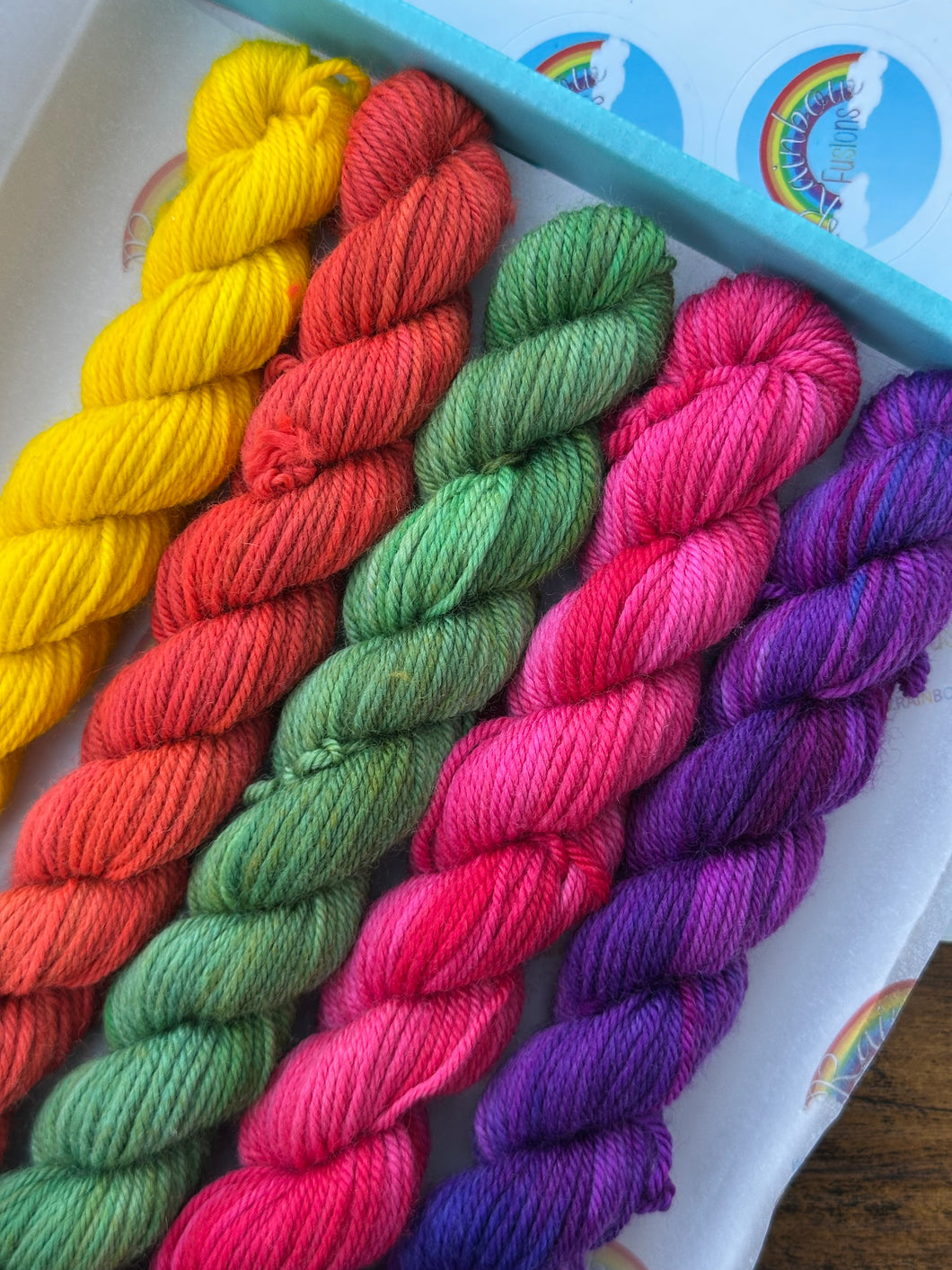 Mini Skeins -  Grab Bag - DK Yarn Bundle of 5