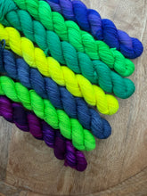 Load image into Gallery viewer, SPECIAL PRICE - Mini Skein Sock Yarn Set of 7