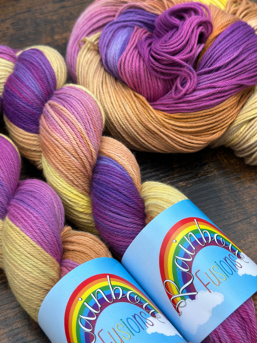 Heuchera - Organic Cotton - Natural Plant Fibre Hand Dyed Yarn
