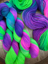 Load image into Gallery viewer, Dancing Aurora Borealis - Hand Dyed Yarn