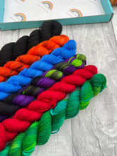 Load image into Gallery viewer, Mini Skeins -  Grab Bag - 4ply Sock Yarn Bundles of x6