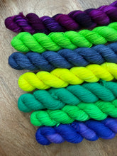 Load image into Gallery viewer, SPECIAL PRICE - Mini Skein Sock Yarn Set of 7