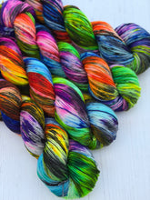 Load image into Gallery viewer, Smokescreen Rainbow - Hand Dyed Yarn
