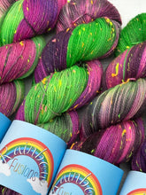 Load image into Gallery viewer, Aurora Borealis - Denbighshire - Inspirational Hand Dyed Yarn