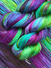 Load image into Gallery viewer, Aurora Borealis - Tencel - Hand Dyed Plant Fibre Yarn DK