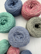 Load image into Gallery viewer, Colours - Mini Bundles of Organic Cotton &amp; Linen - Hand Dyed Plant Fibre - 4ply