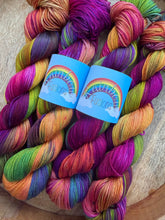 Load image into Gallery viewer, Rustic Rainbow - Pima Cotton - Hand Dyed Plant Fibre Yarn DK