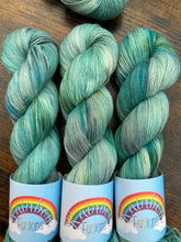 Load image into Gallery viewer, Aurora Borealis - Organic Cotton &amp; Linen - Hand Dyed Plant Fibre - DK / 4ply