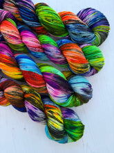 Load image into Gallery viewer, Smokescreen Rainbow - Hand Dyed Yarn