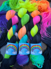 Load image into Gallery viewer, Dyed to Order - Rainbow Brights or Stormy Neon Rainbow