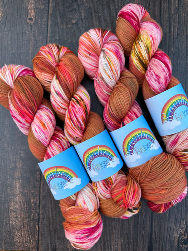 Cherry Blossom - My Garden in Bloom - Hand Dyed Floral Inspired Yarn