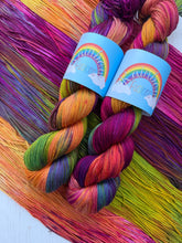 Load image into Gallery viewer, Rustic Rainbow - Pima Cotton - Hand Dyed Plant Fibre Yarn DK