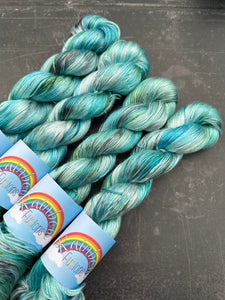 Aurora Borealis - Tencel - Hand Dyed Plant Fibre