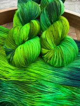 Load image into Gallery viewer, Aurora Borealis - Hand Dyed 4ply Sock Yarn
