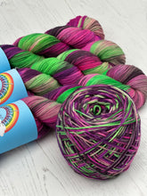 Load image into Gallery viewer, Aurora Borealis - Denbighshire - Inspirational Hand Dyed Yarn