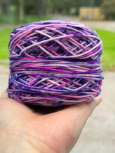 Load image into Gallery viewer, SPECIAL PRICE - Violet Speckles - Hand Dyed Yarn DK