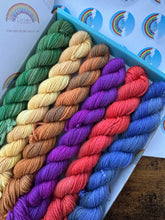 Load image into Gallery viewer, Mini Skeins -  Grab Bag - DK or Sock Yarn Bundle of 6