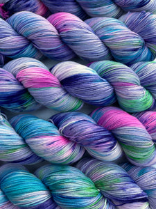 Hydrangea - Superwash Merino & Nylon - Hand Dyed Variegated Yarn