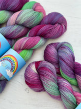 Load image into Gallery viewer, Aurora Borealis - Organic Cotton &amp; Linen - Hand Dyed Plant Fibre - DK / 4ply