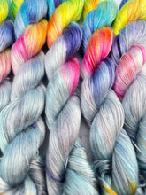Load image into Gallery viewer, Summer In Scotland - Tencel or Cotton - Natural Plant Fibre Hand Dyed Rainbow Yarn
