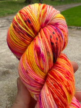 Load image into Gallery viewer, SALE - Variegated - Hand Dyed Neon DK Yarn