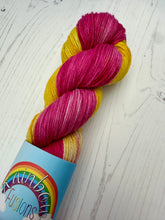 Load image into Gallery viewer, Crocus &amp; Camellia - Organic Cotton &amp; Linen - Hand Dyed Plant Fibre - DK