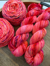 Load image into Gallery viewer, SALE - Variegated - Hand Dyed Neon DK Yarn