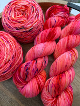 Load image into Gallery viewer, SALE - Variegated - Hand Dyed Neon DK Yarn