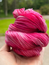 Load image into Gallery viewer, Pink - Tencel - Hand Dyed Plant Fibre Yarn 4ply