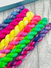 Load image into Gallery viewer, Mini Skeins - Grab Bag - 4ply Sock Yarn - Bundles of 10g