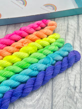 Load image into Gallery viewer, Mini Skeins - Grab Bag - 4ply Sock Yarn - Bundles of 10g