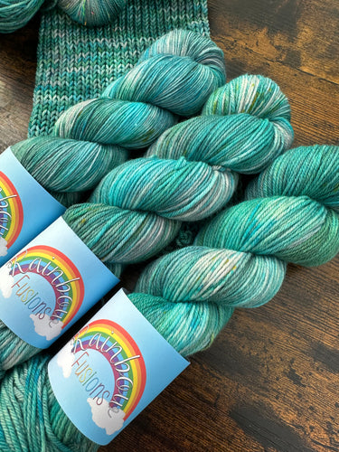 Aurora Boreali - Reykjavik - Inspirational Hand Dyed Yarn
