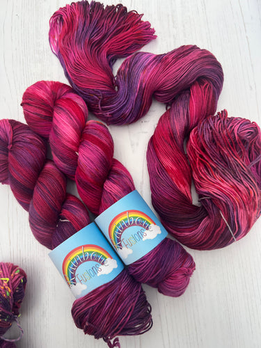 Aurora Borealis - Hand Dyed Yarn