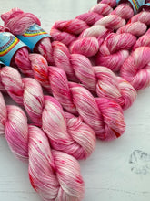 Load image into Gallery viewer, Pink Carnations Flower - Tencel - DK or 4ply Hand Dyed Plant Fibre Yarn