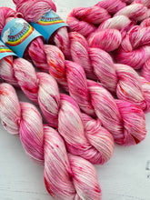 Load image into Gallery viewer, Pink Carnations Flower - Tencel - DK or 4ply Hand Dyed Plant Fibre Yarn