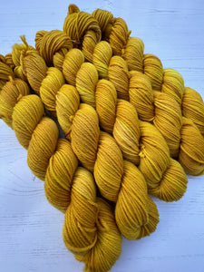 CITRINE - Limited Edition Hand Dyed DK Knitting & Crochet Yarn