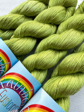 Load image into Gallery viewer, Avocado Green - Tencel - Natural Plant Fibre Hand Dyed Yarn